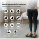thumbnail image 2 of Bascula Digital  Bloosom Bluetooth Inteligente 180 Kg Pesa Grasa Negro, 2 of 4