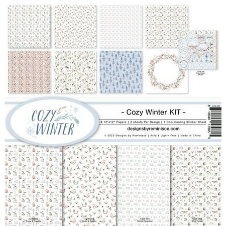 UPC: 0810040179655 | Reminisce Cozy Winter Collection Kit