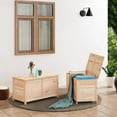 thumbnail image 1 of vidaXL Outdoor Cushion Box 100x50x56 cm Solid Wood Fir, 1 of 5