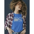 thumbnail image 2 of Saturn Vibes - Cosmic Planet Emoji Design Women's T-shirt, 2 of 4