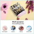 thumbnail image 5 of SEANATIVE Sunflower Cat Sanitary Napkin Storage Bag Cow Print Period Pouches for Teen Girls Lightweight Sanitary Napkin Bag for Girls Small Tampon Bag for Purse, 5 of 7