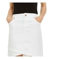 thumbnail image 2 of INC International Concepts Women'sTulip-Hem Jean Skirt White Size 8, 2 of 3