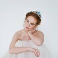 thumbnail image 3 of Water Drill Headband Princess Bridal Weddings 18th Birthday Celebration Hair Accessory Metal, 3 of 5
