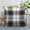 Color-1-1, variant on Gordon Dress Tartan Plaid Linen Throw Pillow Covers 18"x18" Decorative Cushion Cases with Hidden Zipper for Sofa, Couch, Bed, Living Room–No Insert Made in USA