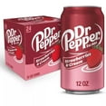 Dr Pepper Strawberries and Cream Soda Bottles, 12 Fluid Ounce, Case of 24
