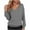 *Gray, variant on Womens Wool Pullover Sweaters ,Soft Lightweight Long Sleeve V Neck Casual Tops Gray,Womens Plus M