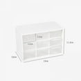 thumbnail image 2 of Bangus Desktop Drawer Organizer Mini Plastic Desk Storage Jewelry Organizer Box with 9 Drawers, 2 of 6
