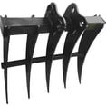 thumbnail image 2 of NorTrac Mini-X Rake for Mini Excavator Item# 1111419, 19.69in.L x 15.75in.W x 3.94in.H, 2 of 4
