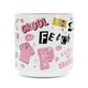 thumbnail image 2 of Taza plateada con iconos de Buffalo Mean Girls, apilable, 380 ml, 2 of 9