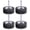4, variant on 10 Pack 2 Inch Carbon Steel Wire Wheel Brush Drill Attachment