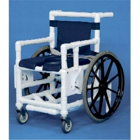 IPU SAC22 MS N Midsize Shower Access Chair with Deluxe Open Front Soft Seat