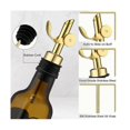 thumbnail image 3 of Boquillas dispensadoras de alcohol, 6 unidades, de acero inoxidable con peso para servir licores., 3 of 5
