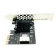 thumbnail image 4 of Adaptador PCIe de tarjeta de expansión para PC de 4 puertos PCI-E a Mini SAS 8087 de 6 Gbps SATA3.0, 4 of 5