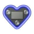 thumbnail image 2 of Car LED Ambient Light - Solar-Powered Heart-Shaped LED Neon Light, IP65 Waterproof, Switchable Modes, Romantic Car, Outdoor Decor, for Couples (Blue 1pcs), 2 of 6