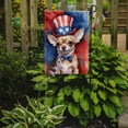 thumbnail image 2 of Caroline's Treasures 11.25" x 15.5" Polyester Patriotic Theme Garden Flag,Chihuahua Water Resistant, 2 of 5