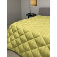 thumbnail image 2 of Yellow Chevron Down Alternative Comforter, Old Fashioned Sharp Zigzag Stripes Geometric Sunny Summer Motif, Microfiber Quilt for All Season, 5 Sizes, Earth Yellow White, by Ambesonne, 2 of 3