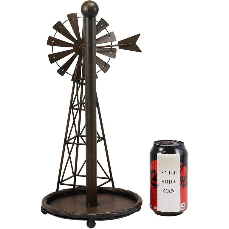Windmill Paper Towel Roll Holder Kitchen Storage Essentials Farmhouse Home Decor Windmill Paper Towel Roll Holder Kitchen Storage Essentials Farmhouse Home Decor