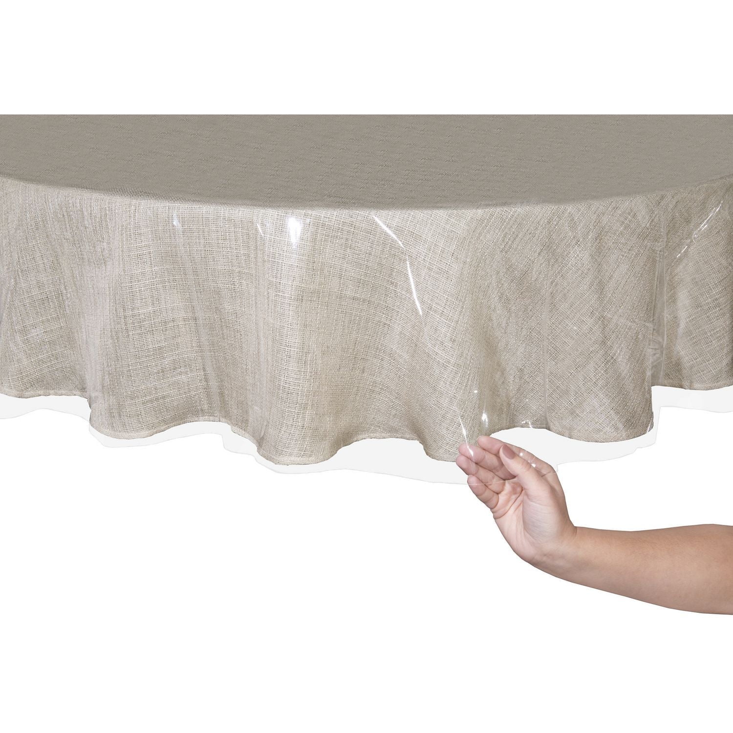 Mainstays Heavy Duty Tablecloth Protector, Waterproof, Assorted Shapes and Sizes
