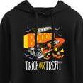 thumbnail image 3 of Hot Wheels - Halloween - Trick Or Treat Road - Juniors Cropped Pullover Hoodie, 3 of 5
