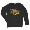 thumbnail image 5 of Proud Army Mom Women's Long Sleeve T-shirt US Military Family Pride Veteran Patriotic Armed Forces Mother's Day Licensed, 5 of 7