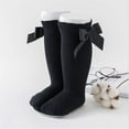 thumbnail image 2 of xiaxaixu Baby Girls Cotton Long Socks Solid Color Big Bow Knee High Stocking, 2 of 2