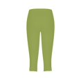 thumbnail image 5 of Jxximdong Leggings for Women High Waisted Yoga Capri Pants Lightweight Comfortable Solid Color Soft Casual Pajama Pants Green XXL Yoga Pants, 5 of 5