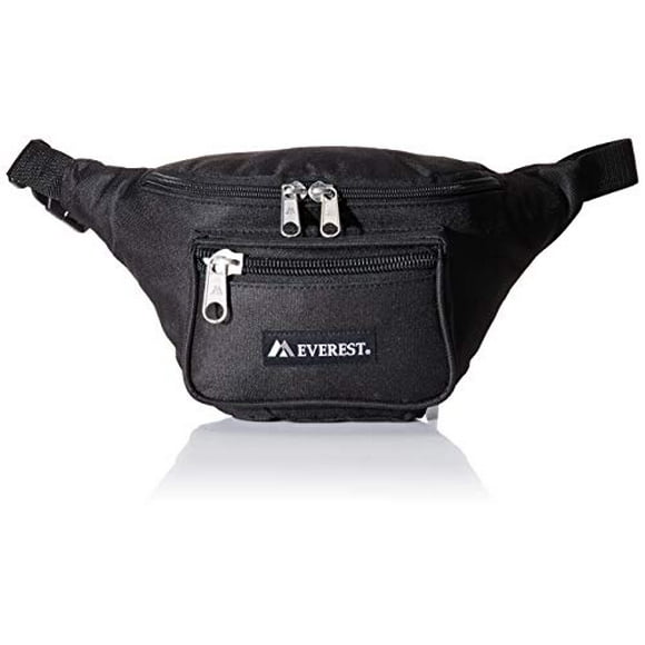 Everest Signature Waist Pack - Medium, Black, One Size
