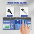 thumbnail image 6 of Mrcartool Car Ultrasonic GDI Fuel Injector Clean Test Machine 110V-220V 6 Cylinders Fuel System Cleaning Diagnostic Tool W/ Color Screen for Gasoline Diesel Car Motorcycle, V310, 6 of 14