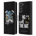 thumbnail image 1 of Head Case Designs Officially Licensed Batman DC Comics 80th Anniversary Ripped Paper Logo Leather Book Wallet Case Cover Compatible with Samsung Galaxy S21 FE 5G, 1 of 6