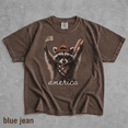 thumbnail image 3 of Olvira02 America Raccoon Shirt, Funny Patriotic Hot Dog 4th Of July Tee, Cute USA Comfort Colors T-Shirt, 3 of 7