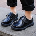 thumbnail image 3 of Zapatos de cuero para niños Zapatos de cuero para estudiantes de dos capas negros Zapatos para niños Zapatos de etiqueta Zapatos escolares, 3 of 5