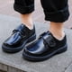 thumbnail image 3 of Zapatos de cuero para niños Zapatos de cuero para estudiantes de dos capas negros Zapatos para niños Zapatos de etiqueta Zapatos escolares, 3 of 5
