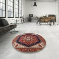 thumbnail image 4 of Ahgly Company Machine Washable Indoor Rectangle Industrial Modern Camel Brown Area Rugs, 4' x 6', 4 of 7