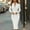 White, variant on Women's Elegant Tailored Blazer Midi Dress Solid Color V Neck Long Sleeve Wrap Dresses Business Casual Formal Dress