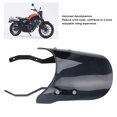 thumbnail image 3 of Motorcycle Windshield, Motorcycle Wind Deflector Windscreen, Fairing Front Flyscreen with Headlight Mounting Bracket for CL250 CL300 CL500 CMX 250 CM 250, 3 of 7