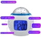 thumbnail image 5 of Lámpara de proyección de luz nocturna Pcapzz Universe, proyector de estrellas LED, reloj despertador digital portátil a batería con calendario, termómetro, luz nocturna decorativa para sala de estar, 5 of 8