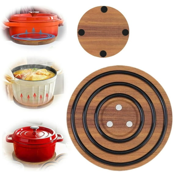 Pot Trivet Pot Pot Holder Trivet Wood Trivets For Hot Pots And Pans Wooden Trivets For Hot Dishes Non Slip Pot Hold,Mat*1 Clearance