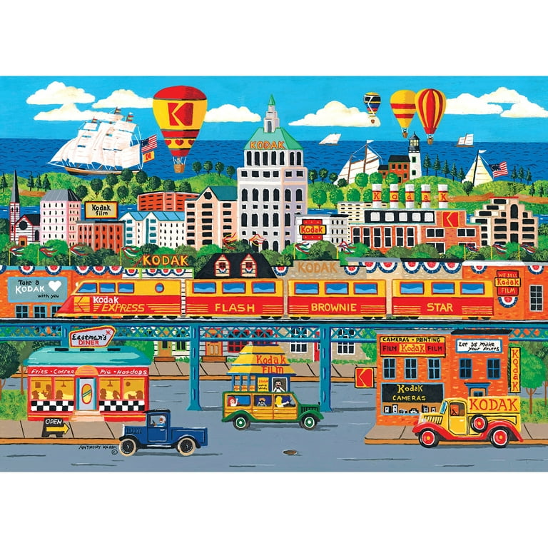 Cra-Z-Art Kodak 1000-Piece Jigsaw Puzzle - Kodak Express - Adult