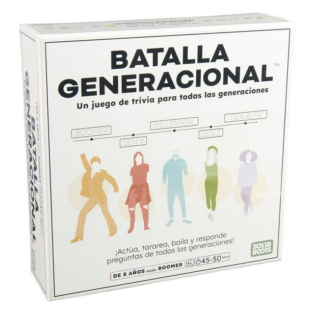 Juego de Mesa Family Games Batalla Generacional 77 Piezas