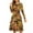 Thanksgiving Harvest Elegance Fall Maple Leaves, variant on FKELYI Size L Women Dresses Comfy Thanksgiving Women Long Sleeve Dresses Formal Lightweight Fall Maple Leaves Swing Twirl Skater Dress for Ladies