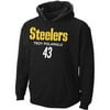NFL - Men's Pittsburgh Steelers #43 Troy Polamalu Hooded Sweatshirt