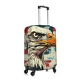 thumbnail image 6 of Cauagu Retro American Eagle Print Travel Luggage Cover,Travel Dust-proof Suitcase Cover Softside Suitcase Protector for 18-32inch,Not Included Suitcase, 6 of 8