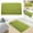 Green, variant on Memory Cotton Outdoor Indoor And Outdoor Bathroom Kitchen Carpet Floor Mat Grid 80X50Cm Pink Polyester - 1Pc Carpet