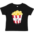 thumbnail image 3 of Inktastic Cute Kawaii Popcorn Boys or Girls Toddler T-Shirt, 3 of 5