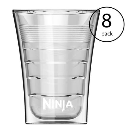 14 Oz Microwave Safe Plastic Double-Insulated Cup for Ninja Coffee Bar