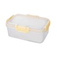 thumbnail image 2 of Fiocias Food Storage Container Food Lunch Container with Lids Salad Snack Box Leakproof S, 2 of 9