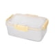 thumbnail image 2 of Contenedor de almacenamiento de alimentos, caja de aperitivos y ensaladas sellada, portátil con tapas, fiambrera de frutas, contenedor de comida para S, 2 of 8