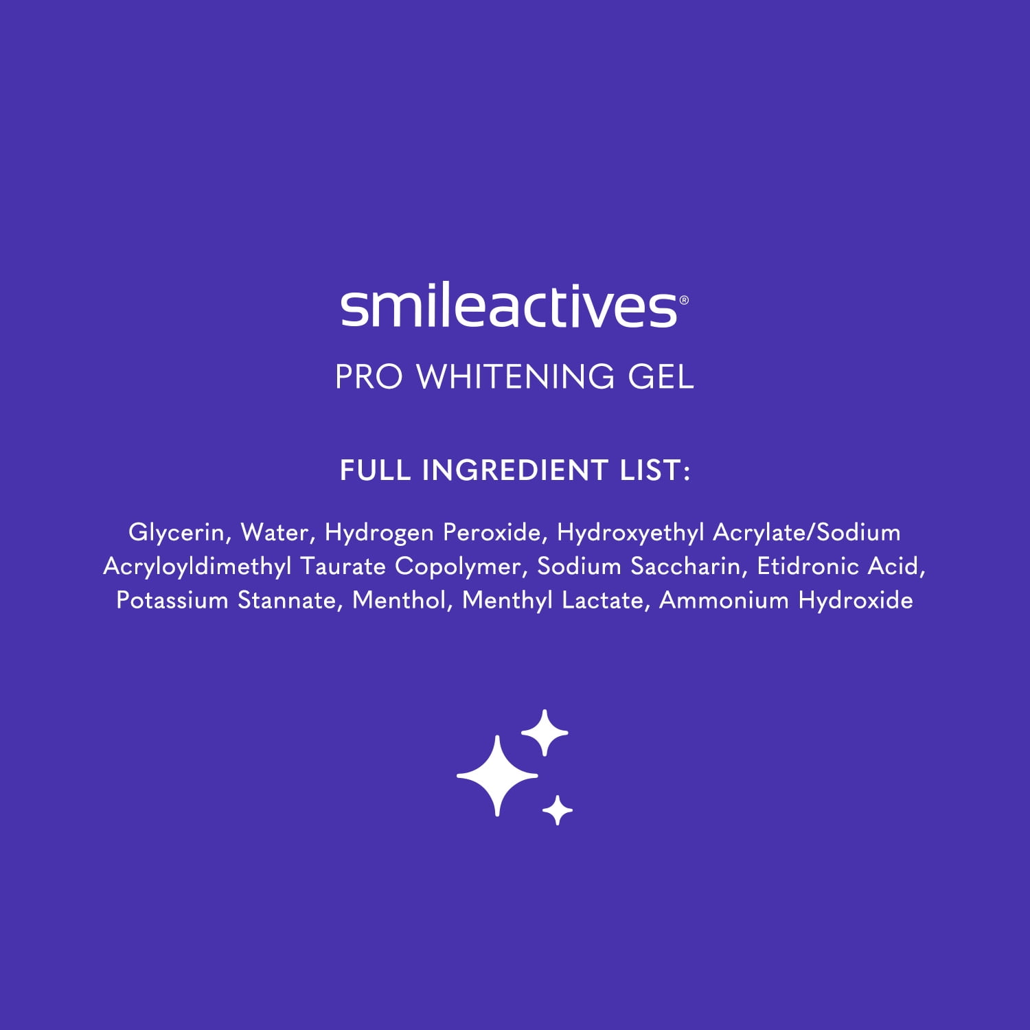 Smileactives Dentist-Quality Pro Whitening Gel with Hydrogen Peroxide for White Teeth, 2 oz