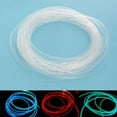 thumbnail image 1 of 1 X 1M PMMA Side Glow Fiber Optic Cable Car Light Lighting Decor 1.5/2/3/4mm Lot, 1 of 6