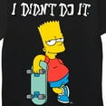 thumbnail image 3 of Boys Bart Simpson Short Sleeve Crewneck T-Shirt - Little and Big Boys Sizes  4-20, 3 of 4